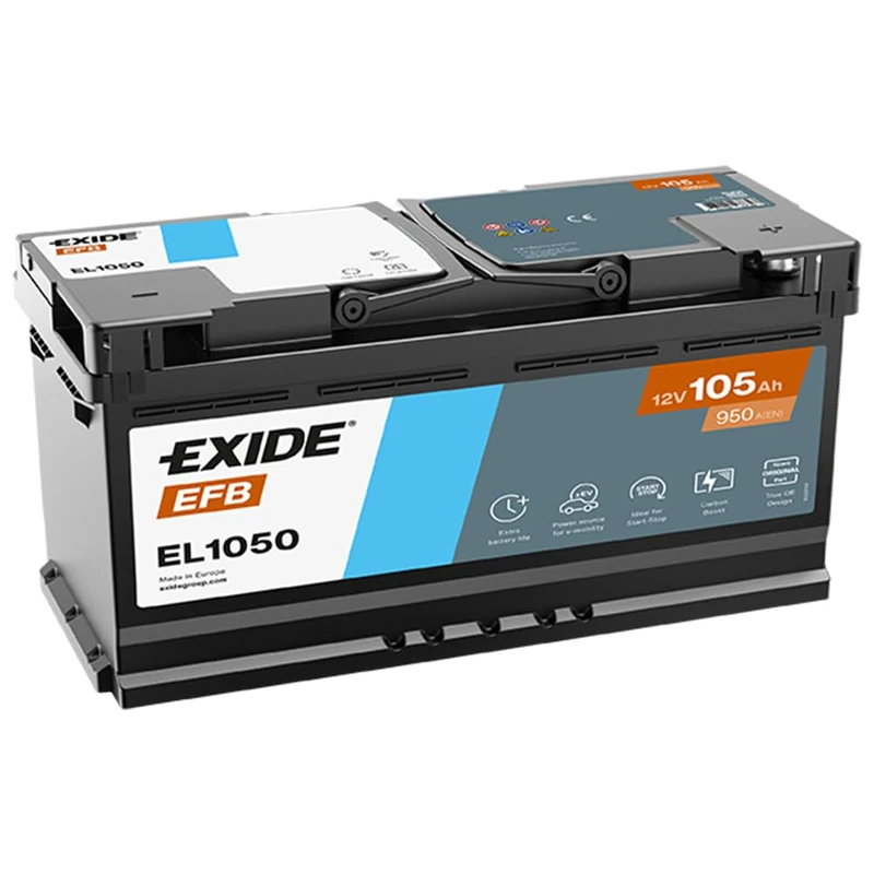 Exide EL1050 - Starter Battery - Image 1