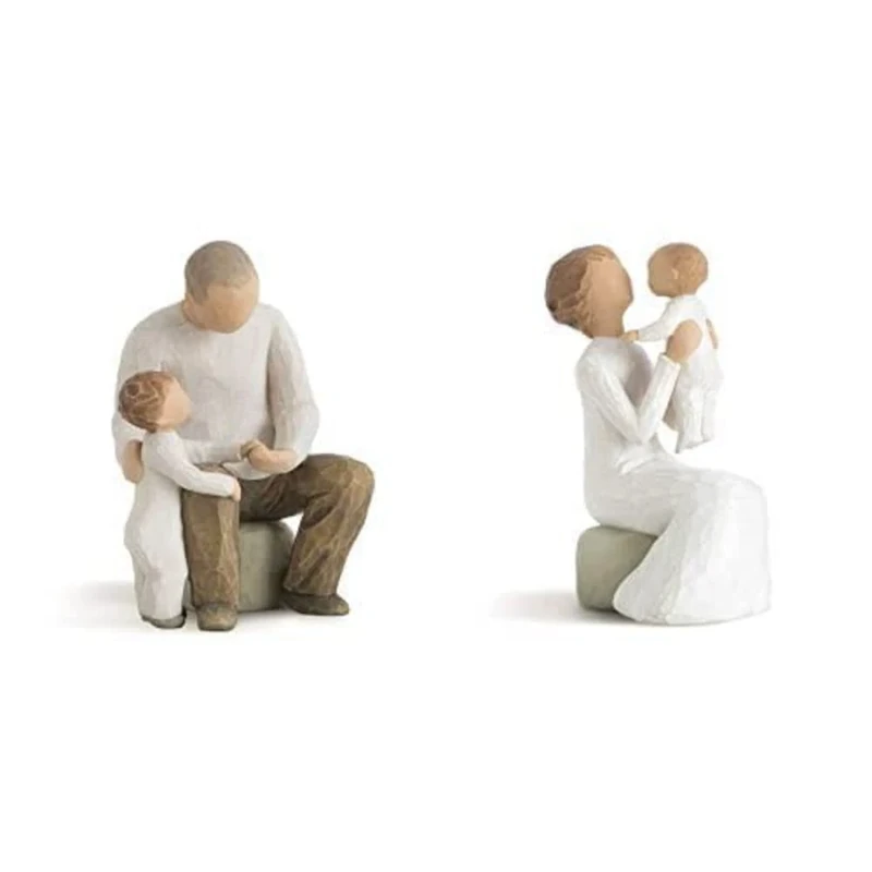 Willow Tree Grandmother Figurine & Grandfather Figurine