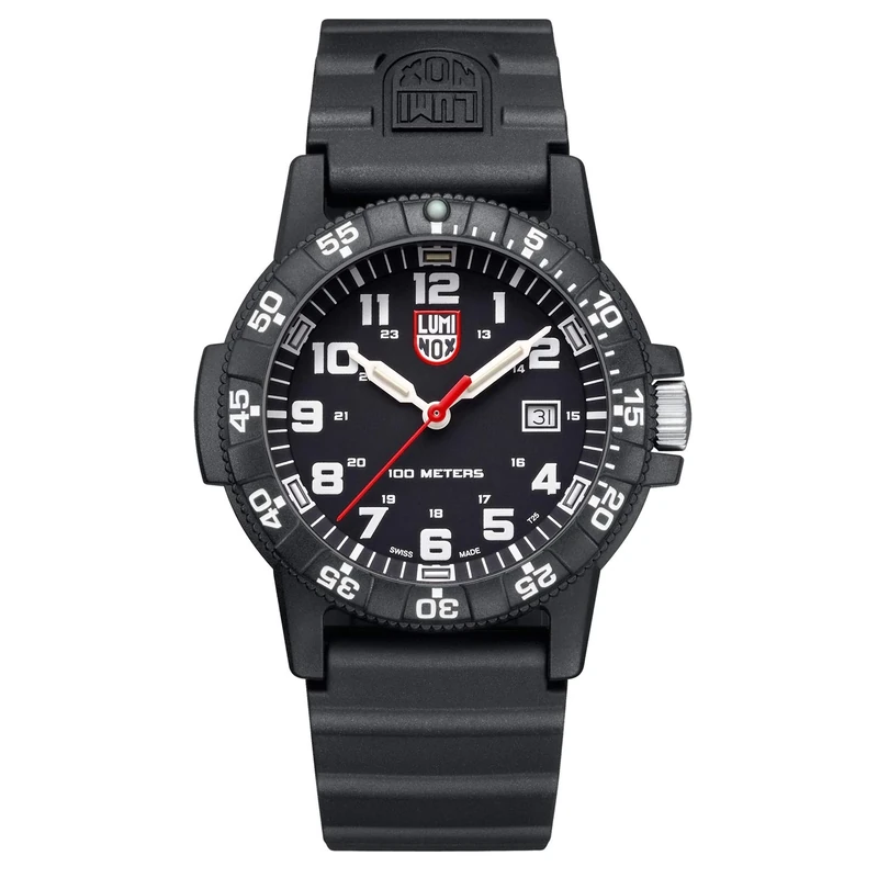 Luminox Leatherback SEA Turtle Giant XS.0321.L Mens Watch 44mm - Military Watch in Black Date Function 100m Water Resistant