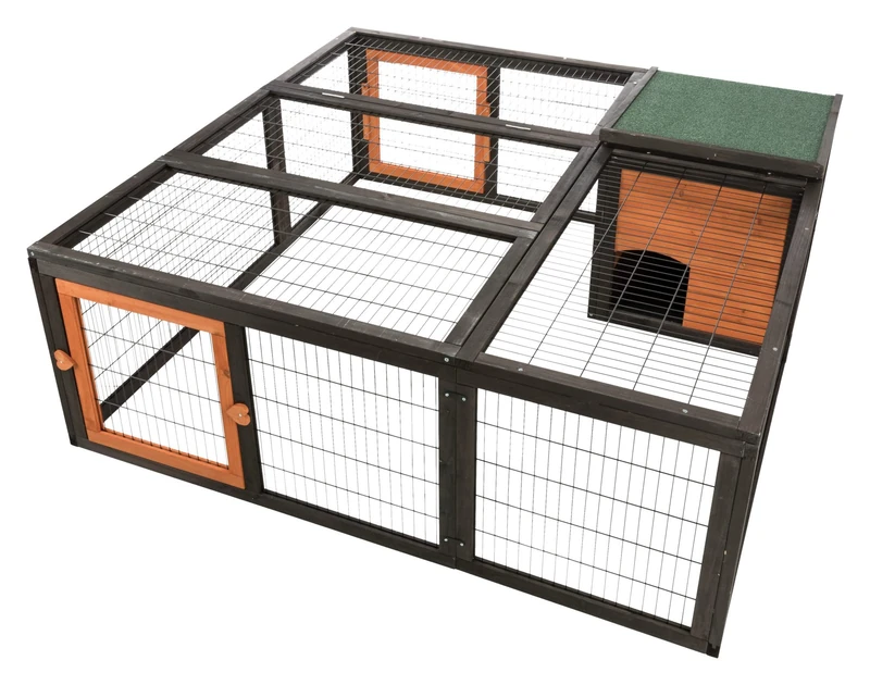 TRIXIE Ext Enclosure, Natura c, Shelter, 150 x 53 x 150 cm, Neg-Marr