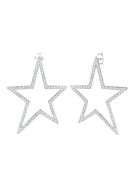 Elli Women's 925 Sterling Silver Stud Earrings 302840118