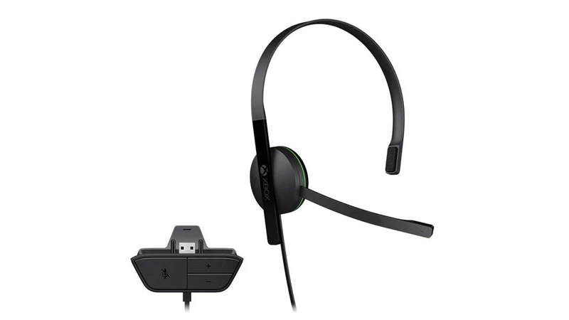 Xbox Official Xbox One Chat Headset - Wideband Audio, Mic Controls