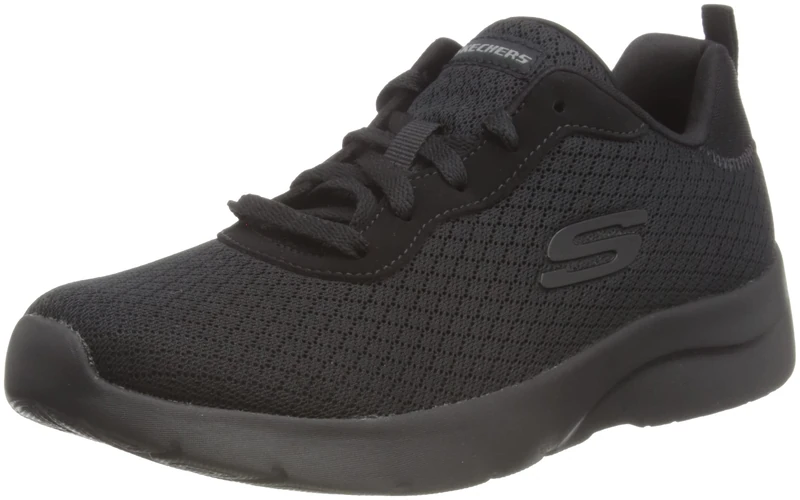 Skechers Women's Dynamight 2.0-eye to Eye-12964 Trainers, Black Black Bbk, 5 UK - Image 1