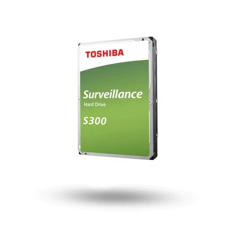 Toshiba 10TB S300 Surveillance HDD - 3.5' SATA Internal Hard Drive Supports up to 64 HD cameras at a 180TB/Year workload (HDWT720UZSVA)