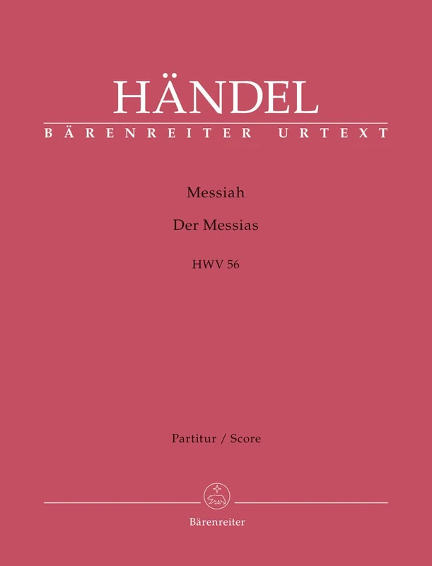 Messiah HWV 56 (Full Score, paperback)