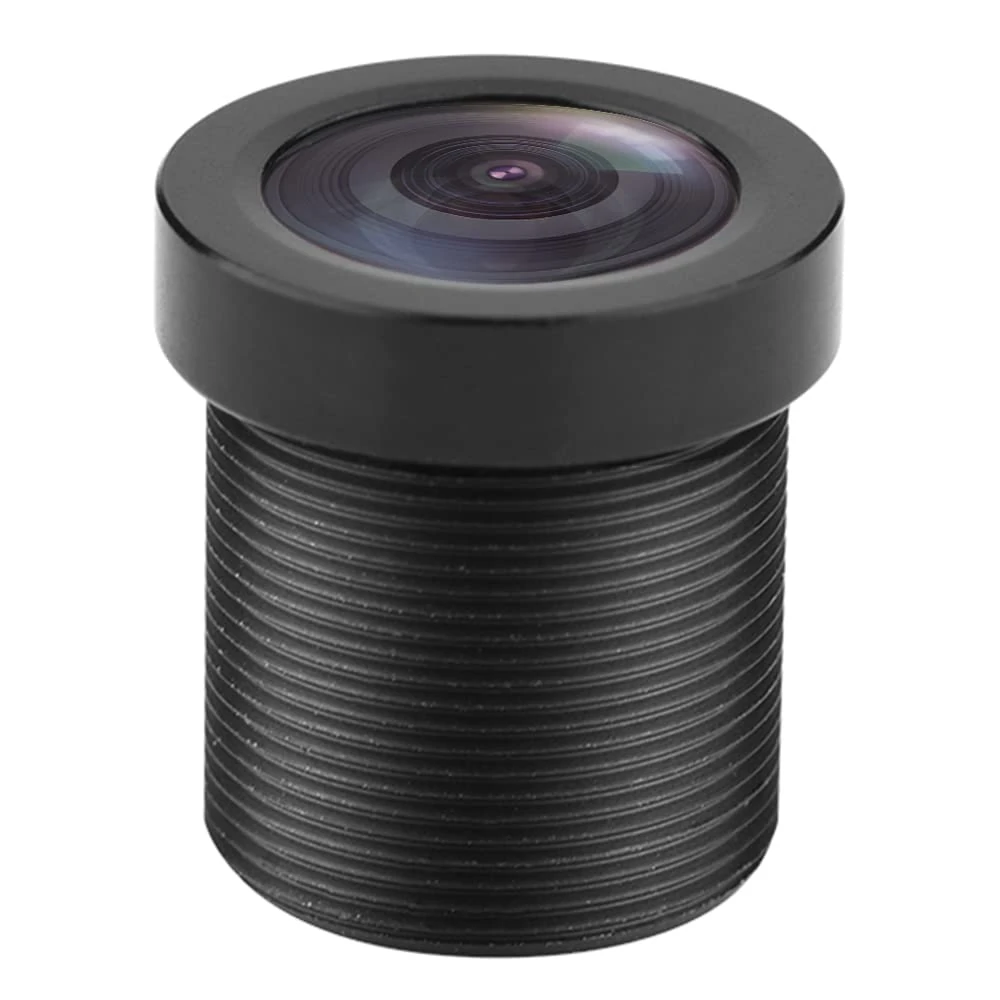 VBESTLIFE 1.8mm 170° Wide Angle M12*0.5 IP Camera Lens - White - Plastic Construction - Prime Lens Design - Compatible with 1/3'' & 1/4'' CCD Chips