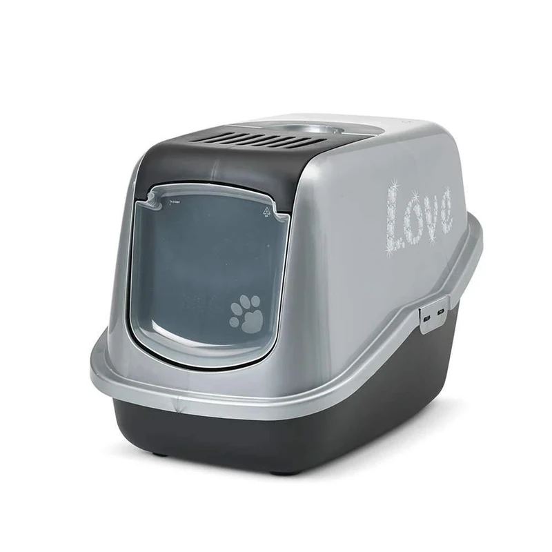 Savic Nestor Impression Toilet House 56 x 39 x 38.5 cm Black