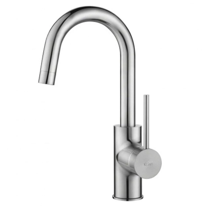 Kraus KPF-2600SFS Oletto Kitchen Faucet, Spot Free Stain, 12 1/2 Inch