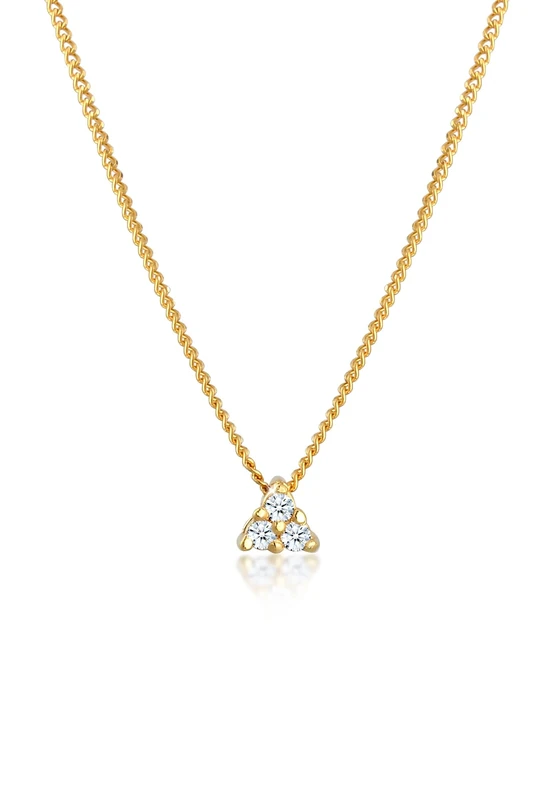 Elli Women Yellow Gold Pendant Necklace - 0102181218_45
