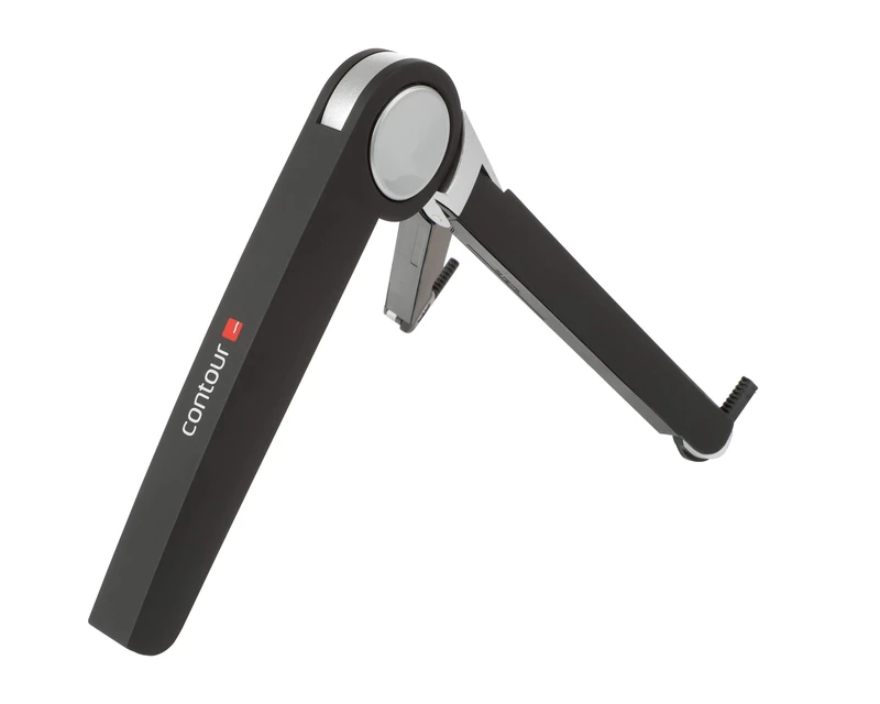 Contour Laptop Stand | Lightweight and Pocket Sized Laptop Riser| Fits all Laptops up to 17” | Holds up to 4,9 kg | Aluminium