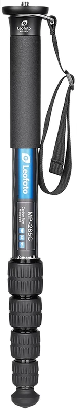 Leofoto - Carbon Monopod - Heavy Work - Weight Capacity: 15 kg - Max. Height: 153 cm (without Ball Head) - Five Extend Sections - MP-285C