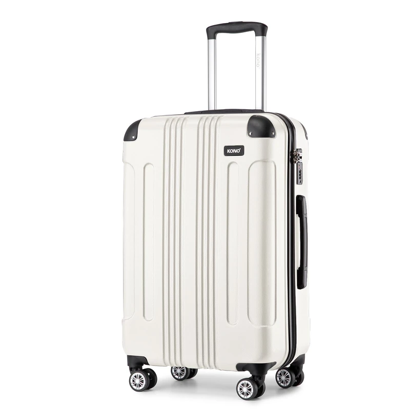 Kono 24 Inch Medium Hard Shell Luggage - ABS+PC Suitcase