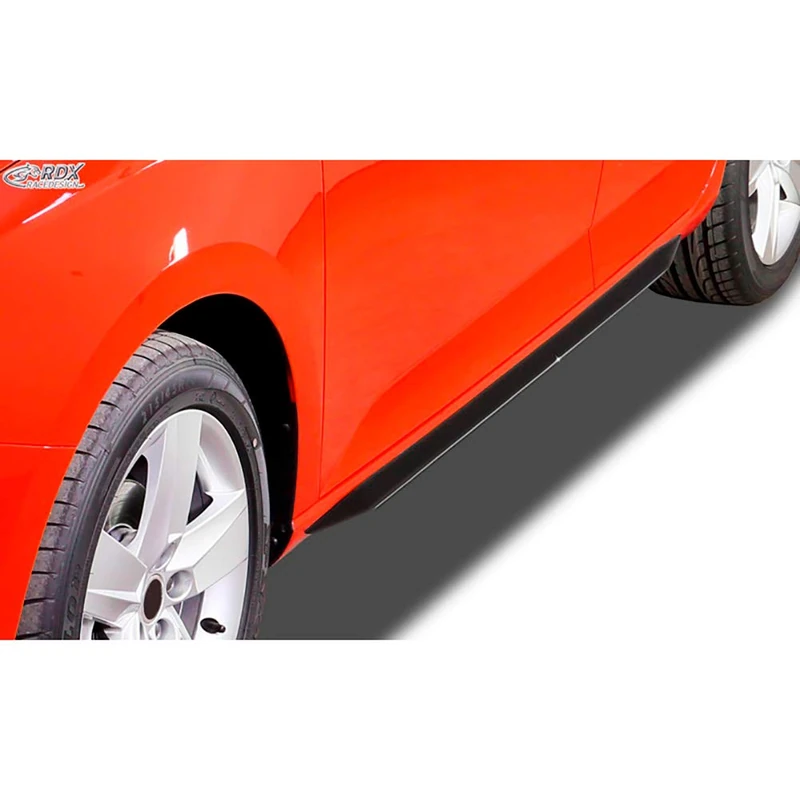 RDX Racedesign Side skirts 'Slim' compatible with Alfa Romeo Mito (ABS glossy black)