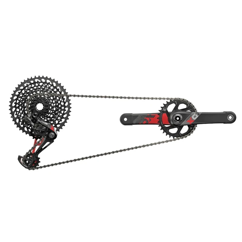 SRAM X01 Eagle DUB Boost Group Set, Red, 170 mm