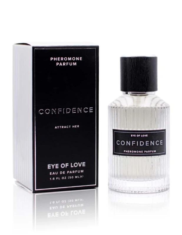 Eye of Love - Confidence Deluxe Pheromone Cologne - 50ml - Cologne Spray to Attract Women - Bold
