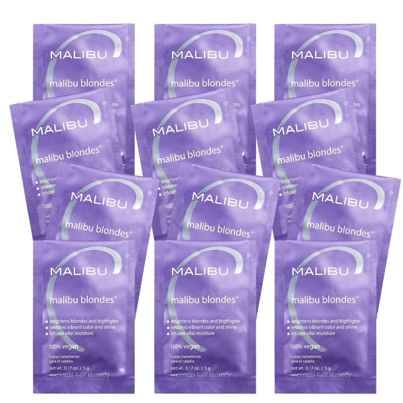 Malibu C Blondes Wellness Hair Remedy, 12 ct.