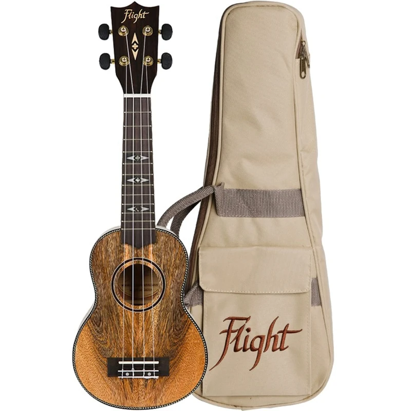 Flight Ukeleles DUS450 Soprano Ukulele - Mango DUS 450