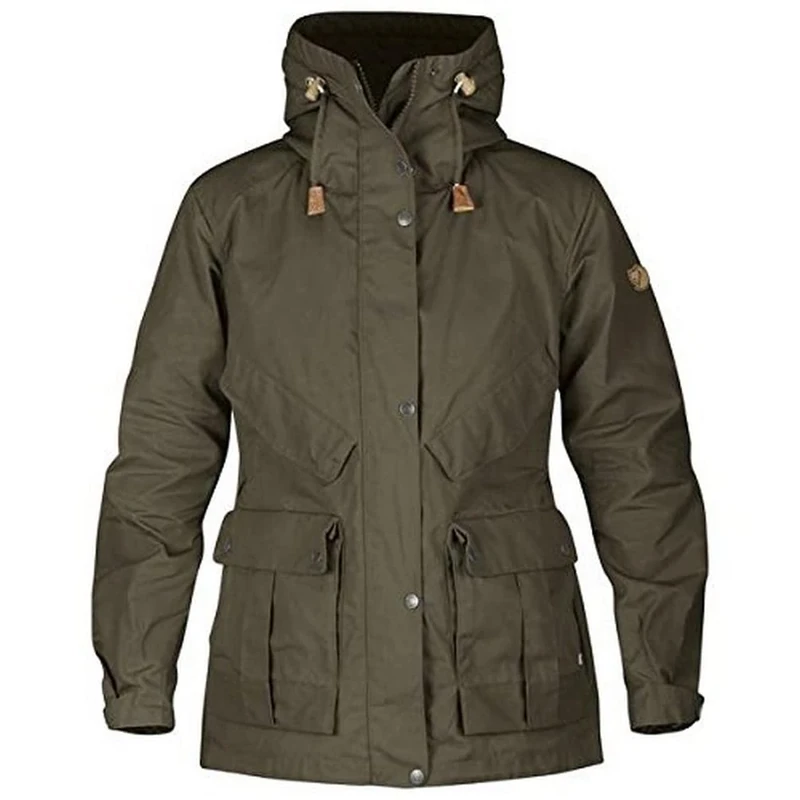 FJALLRAVEN Women's No.68 W Jacket, Dark Olive, M UK