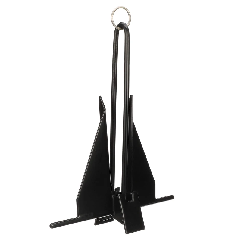 SEACHOICE 41723 Utility Anchor â€“ PVC Coated â€“ 8 Pounds â€“ Black â€“ for Boats up to 24 Feet