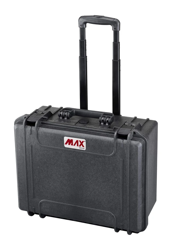 Max Cases, Black, 465 x 335 x 220 mm, Trolley with sponge