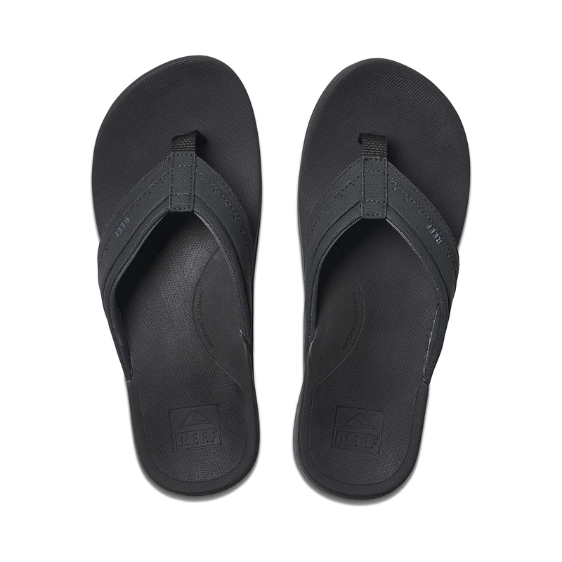 Reef Ortho-spring, Men’s Flip Flops, Black (BLACK BLA), 9 UK (43 EU)