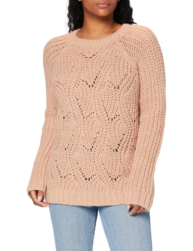 SPARKZ COPENHAGEN Women's Romina Pullover Jumper, Pink (Misty Rose 532), 12 (Size:L)