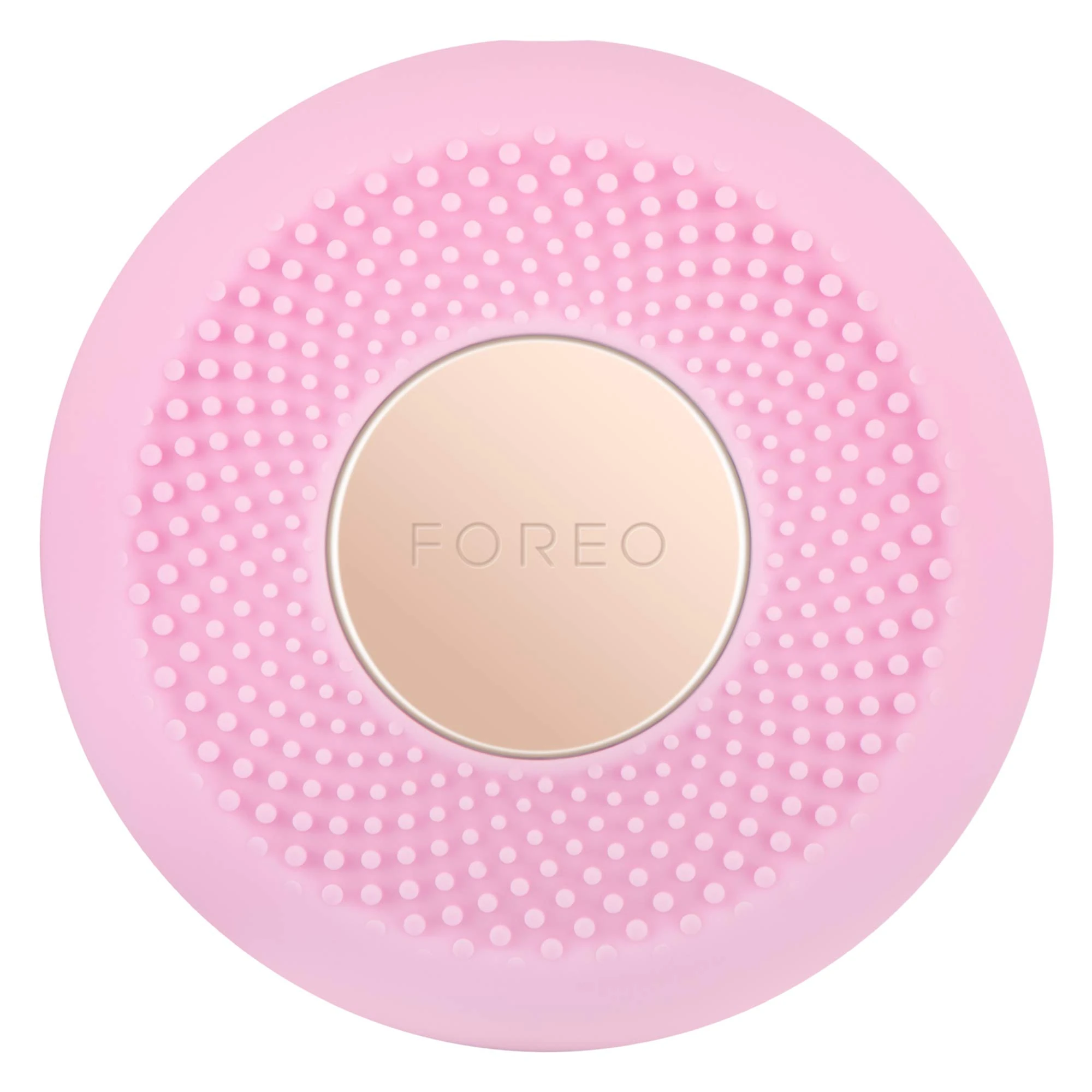 Foreo Ufo Mini Full Facial Led Mask Treatment, Red Light Therapy, Face Masks Beauty Treatment, Korean Skincare, Thermotherapy & Face Massager, Moisturiser, Increased Skin Care Absorption, Pearl Pink