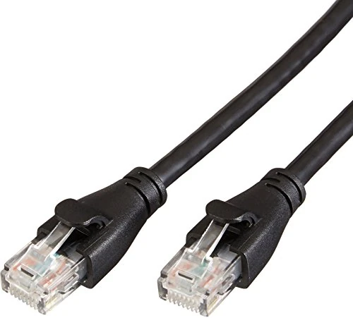 Amazon Basics RJ45 Cat-6 Ethernet Patch Cable, 50 Feet (15.2 m), 10 Pack