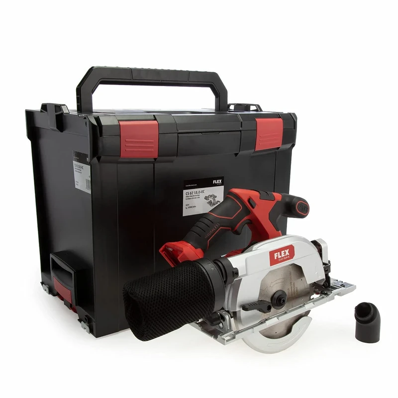 Flex 417939 Cordless Circular Saw, 18 V, Red, One Size