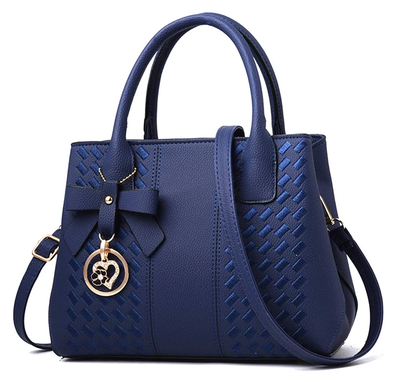 Jeniulet Handbags for Women Fashion Ladies PU Leather Top Handle Satchel Shoulder Tote Bags