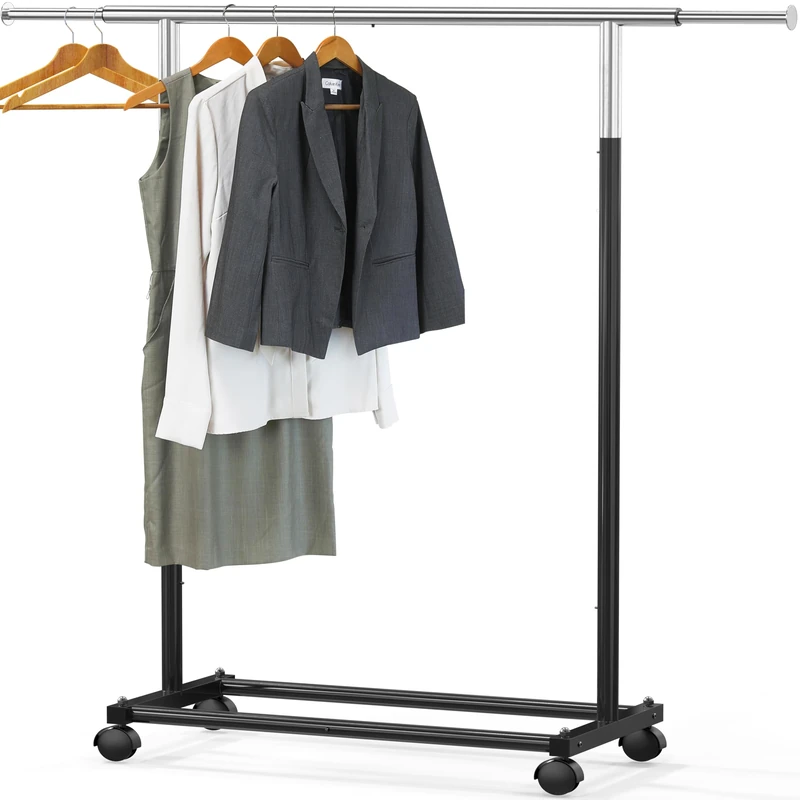 Simple Houseware Standard Rod Garment Rack