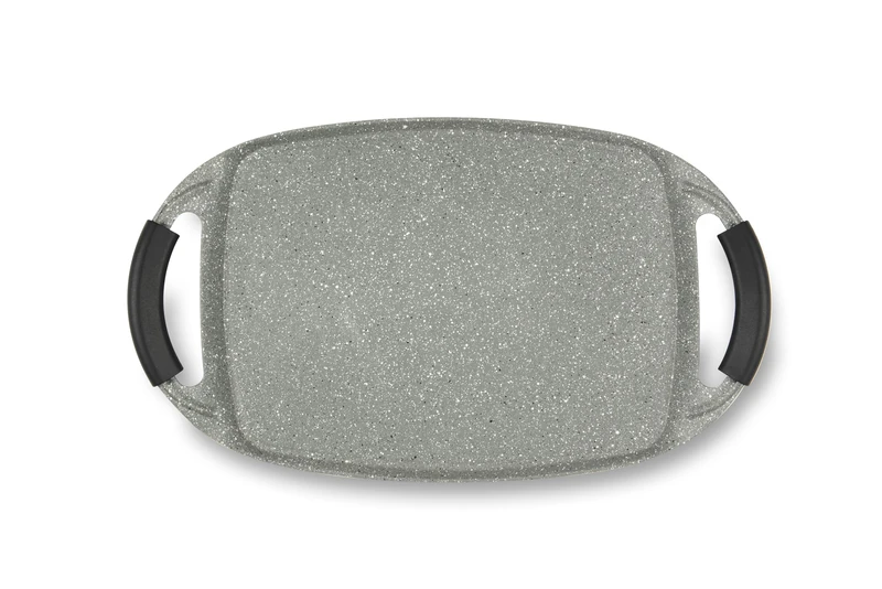 Excelsa Forn-Ok Grill Plate, Forged Aluminium, 47 x 29 cm - Image 1