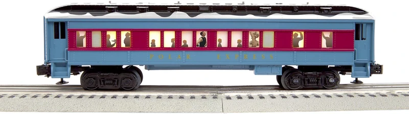 lionel The Polar Express, Electric O Gauge Model Train Cars, Boxcar (2 Pack) - Image 1
