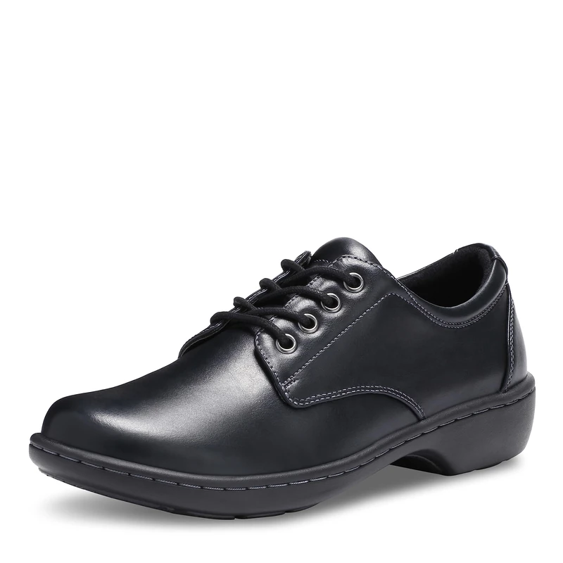 Eastland Women's Pandora Oxford, Black, 7.5 Wide