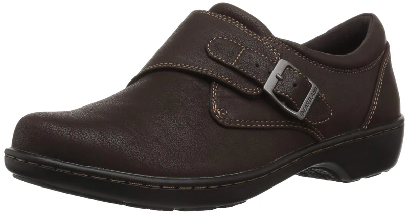 Eastland Women's Sherri Loafer Flat, Brown, 7.5 W US