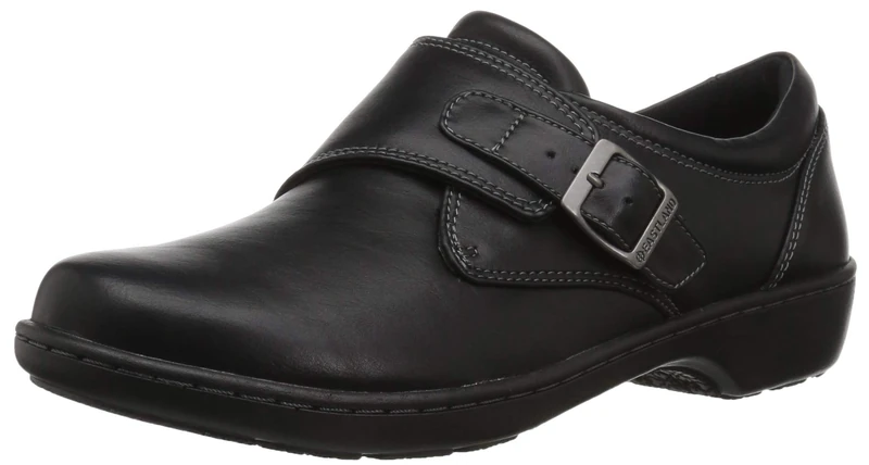 Eastland Women's Sherri Loafer Flat, Black, 10 W US - Image 1