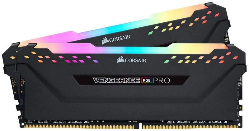 Corsair VENGEANCE RGB PRO DDR4 RAM 16GB (2x8GB) 3200MHz CL16 Intel XMP 2.0 iCUE Compatible Computer Memory - Black (CMW16GX4M2C3200C16)