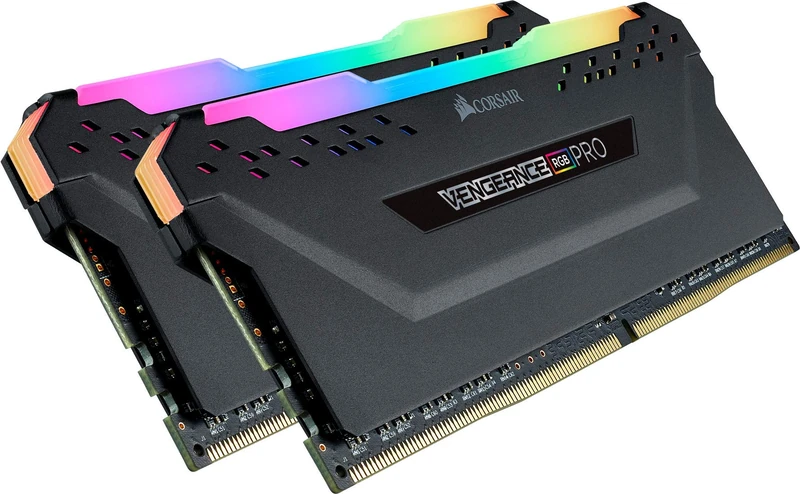 Corsair Vengeance RGB PRO 16 GB (2 x 8 GB) DDR4 3000 MHz C15 XMP 2.0 Enthusiast RGB LED Illuminated Memory Kit - Black, CMW16GX4M2C3000C15