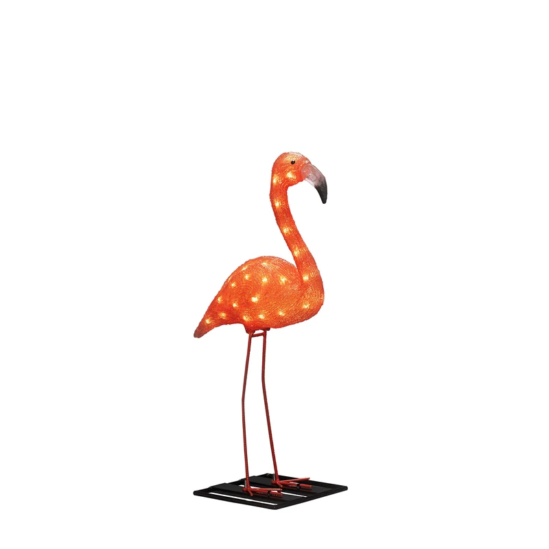 Konstsmide Small Flamingo LED Acrylic Outdoor Decoration