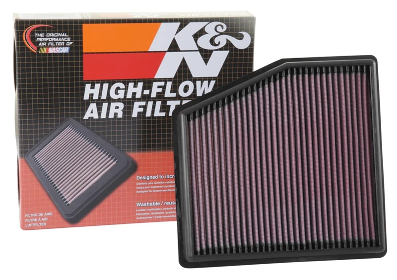K&N Engine Air Filter: High Performance, Premium, Washable, Replacement Filter: Compatible with 2017-2019 Chrysler Pacifica, 33-5061
