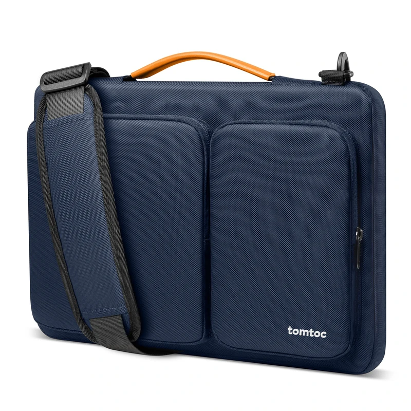 tomtoc Laptop Shoulder Bag for 14 inch MacBook Pro M5 Pro/Max (2026) A3426 A3427 A3434 M4/M3/M2/M1, 13.5-14.4'' Surface Laptop, Surface Book 3, 360° Protective Water-repellent Shockproof Sleeve Case