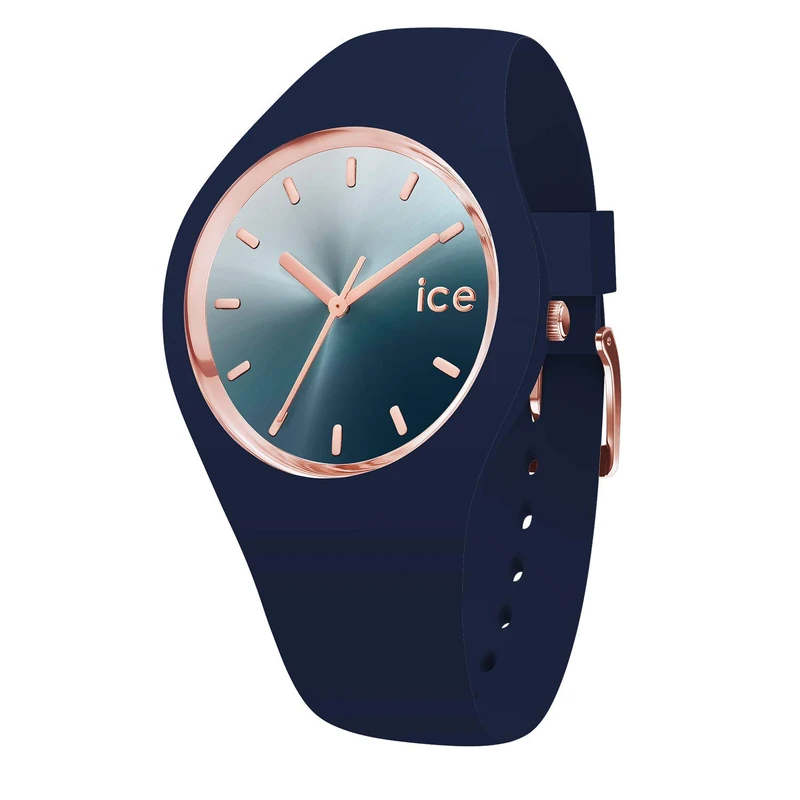 ICE-WATCH - ICE sunset Blue - Women's wristwatch with silicon strap - 015751 (Medium)