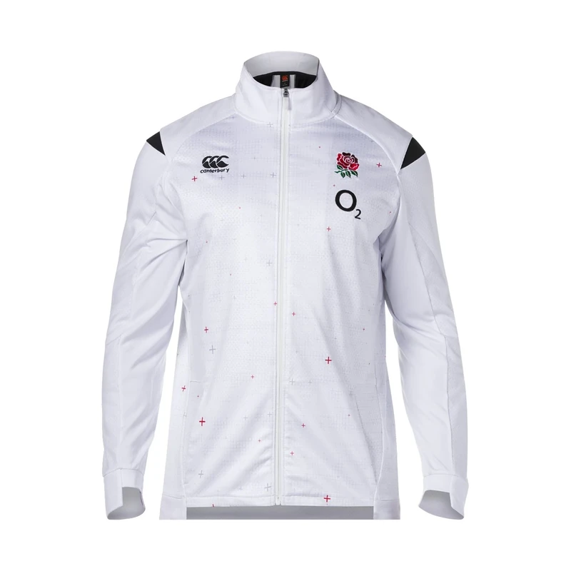 Canterbury Men Official England 18/19 Vaposhield Anthem Rugby Jacket - Bright White, X-Small