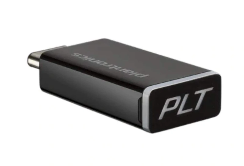Plantronics BT600 USB-C USB Adapter - Headphones/Earphones Accessories (USB Adapter, Plantronics, Black, Voyager 5200 UC, Voyager 8200 UC, Voyager 3200 UC)