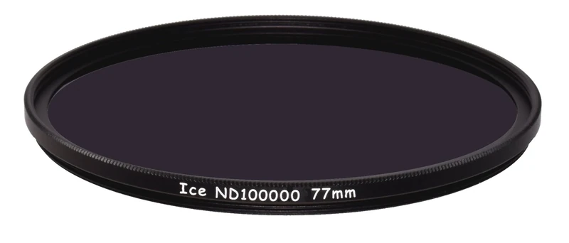 ICE 77mm ND100000 Optical Glass Filter Neutral Density 16.5 Stop ND 100000 77