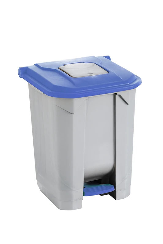 Maya Professional Tools 09105 Pedal Bin, Inner Bucket and Wheels, 50 L, Blue