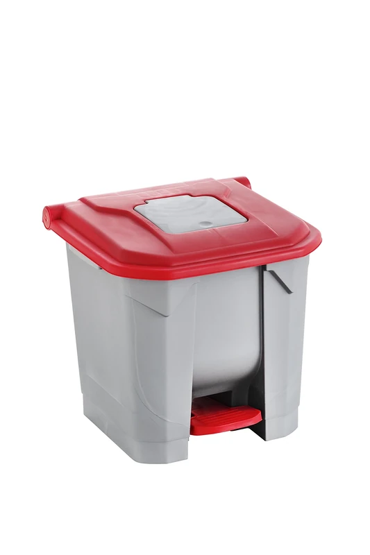 Maya Professional Tools 09104 Pedal Bin and Inner Bucket, 30 Litre, Red