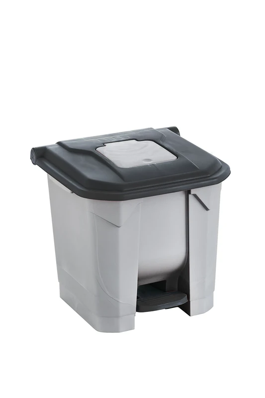 Maya 09104 – Pedal Bin with Special Inner Bin for Recycling, Capacity of 30 Litres – Black