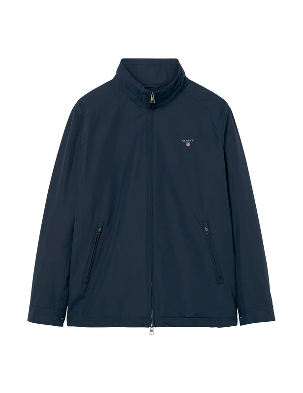 GANT Men's O1. The Midlength Jacket, Blue (Navy), Large (Size: L) - Image 1