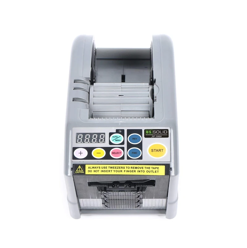 U.S. Solid Automatic Tape Dispenser, Electric Ribbon Cutter JF-3000, Tape Width 6-60mm, Length 5-999mm - Image 1